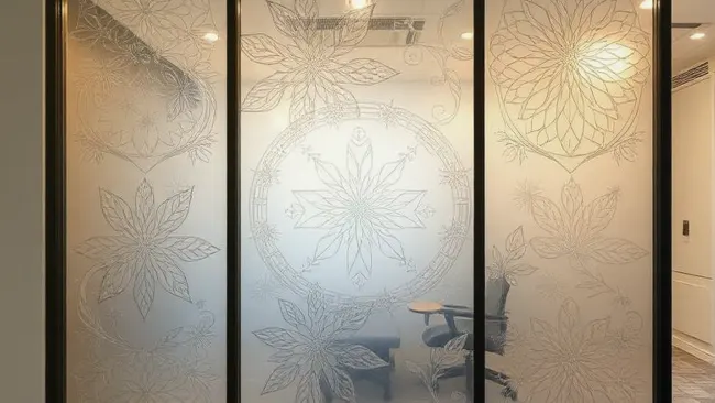 Decoratieve glasfolie