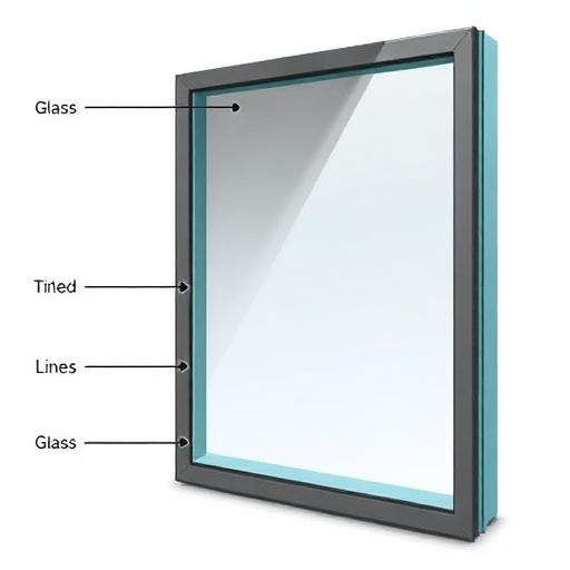 Enkel Getint Glas